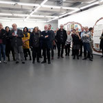 "Brotberuf Malerei" Galerei Eboran, Salzburg, Foto während der Eröffnung, Foto: Hradil