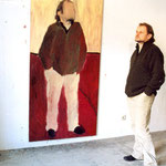 Portraittermin aus "Eva Hradil malt (sich) Männer", Bild: "Virtueller", 2004