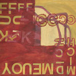 Eva Hradil "MEUOY" 2015, Öl auf Leinwand, 80 x 90 cm