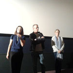 Anne Fassio, Christophe Lambert et Fleur Lise lors de la projection de "Ma bonne étoile".