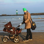 Mit Mama am Strand... 