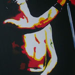 Dave Gahan - Acryl auf Leinwand