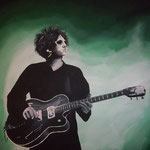 Robert Smith (The Cure) - Acryl auf Leinwand