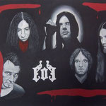 End of Green (Band) - Acryl auf Leinwand