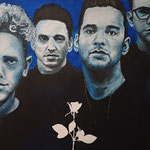 Depeche Mode Violator - Acryl auf Leinwand