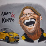 Kloppo & Adam Karikatur