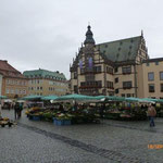 Markttag am Mittwoch in Schweinfurt.