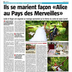Article sur un mariage décalé ou nous faisions partie des sponsors