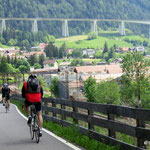 Kurz vor Gossensaß, im Hintergrund die Brennerautobahn.