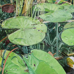 Johannes Schramm "In reed" 60x75cm Oil on canvas 2022, privately owned 