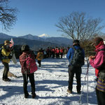 高尾山山頂からの富士山が素晴らしい