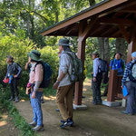 長沼公園の展望地より北側（奥武蔵・奥多摩方向）を眺める