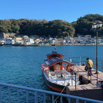 東西の叶神社を繫ぐ渡舟（浦賀渡船場）