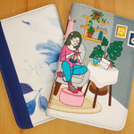 KnitPro stabile Nadeltaschen mit Reißverschluss für Nadelspiele oder Rundstricknadeln (außen)