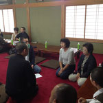 平成25年　講習会　”お坊さんとカウンセラーを交えて語ろう”