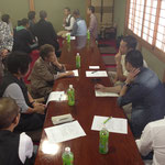 平成25年　講習会　”お坊さんとカウンセラーを交えて語ろう”