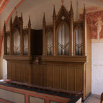 Die 1849 von Carl August Buchholz gebaute Orgel hat besonders viel Originalsubstanz behalten