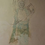 Gewölbemalerei aus der ersten Hälfte des 14. Jhs. im Chorraum