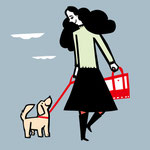 犬の散歩