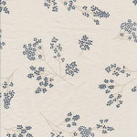 Coated Fabric - Alberte - midnight blue / natur beige - AU Maison - METERWARE 