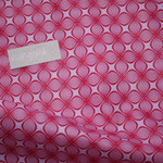 besch. Baumwolle (Polyrethan)- LOUNGE von Tante Ema pink / rosa ... eher ein rot-pink auf rosa Grund :)  RESTMENGE ?! 