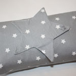 Design: Luna Sterne grau .. hier mit Sterne-Klappe 