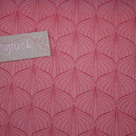Baumwolle Au Maison - Design: ALLI - Farbe: raspberry / peachy pink - AUSVERKAUFT  