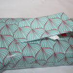 Design: Alli aqua sky / scarlet red