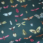 beschichtete Baumwolle - Libelle, Käfer, Schmetterlinge :) 