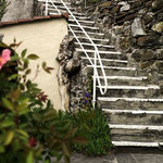 Treppe und Schopf