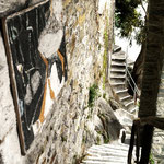 Treppen zum See