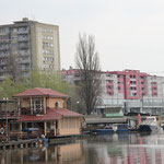 La cité en bordure du Danube