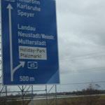 1ere frontière entrée en Allemagne