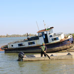 Le bateau échoué