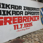 "Ne jamais oublier SREBRENICA" 11.7.1995 