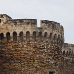 Les tours de la porte de la prison