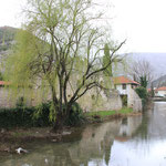 Sur cette vue un village tranquille