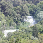 Les chutes vues de loin