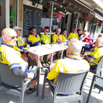 Arrêt raffraichissement : la bierre est bonne !