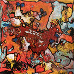 La poule aux œufs d'or 2022 20x20cm