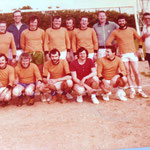 Equipe de foot de stagiaires 1980