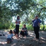 Camping-Urlaub in Berne - Strand und Schatten