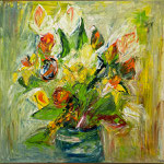 Primavera | Öl auf Leinen | 100 x 100 cm | 2023