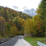 Strasse-Panorama-Strasse-Panorama, hilfe ich schiele schon. Passo Duran 