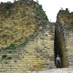 dr Houptigang, eifach zum kontrolliere-Fort vo Kuelap, Chachapoyas