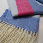 Light blue, baby blue, fucsia