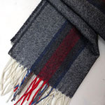 Vertical stripe dark gray