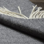 Herringbone Dark Gray