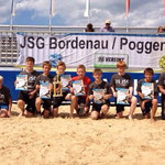 Unsere D1 wurde Turniersieger beim Beach Soccer Cup 2014 in Cuxhaven!