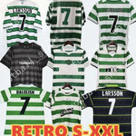 LARSSON retro 1995 1997 1998 1999 soccer jerseys 01 03 05 07 89 91 92 95 96 97 98 99 football shirts Sutton NAKAMURA KEANE STUBBS LAMBERT black Sutton 2005 06 1989 91